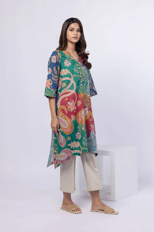 Printed Kurta Top #1289